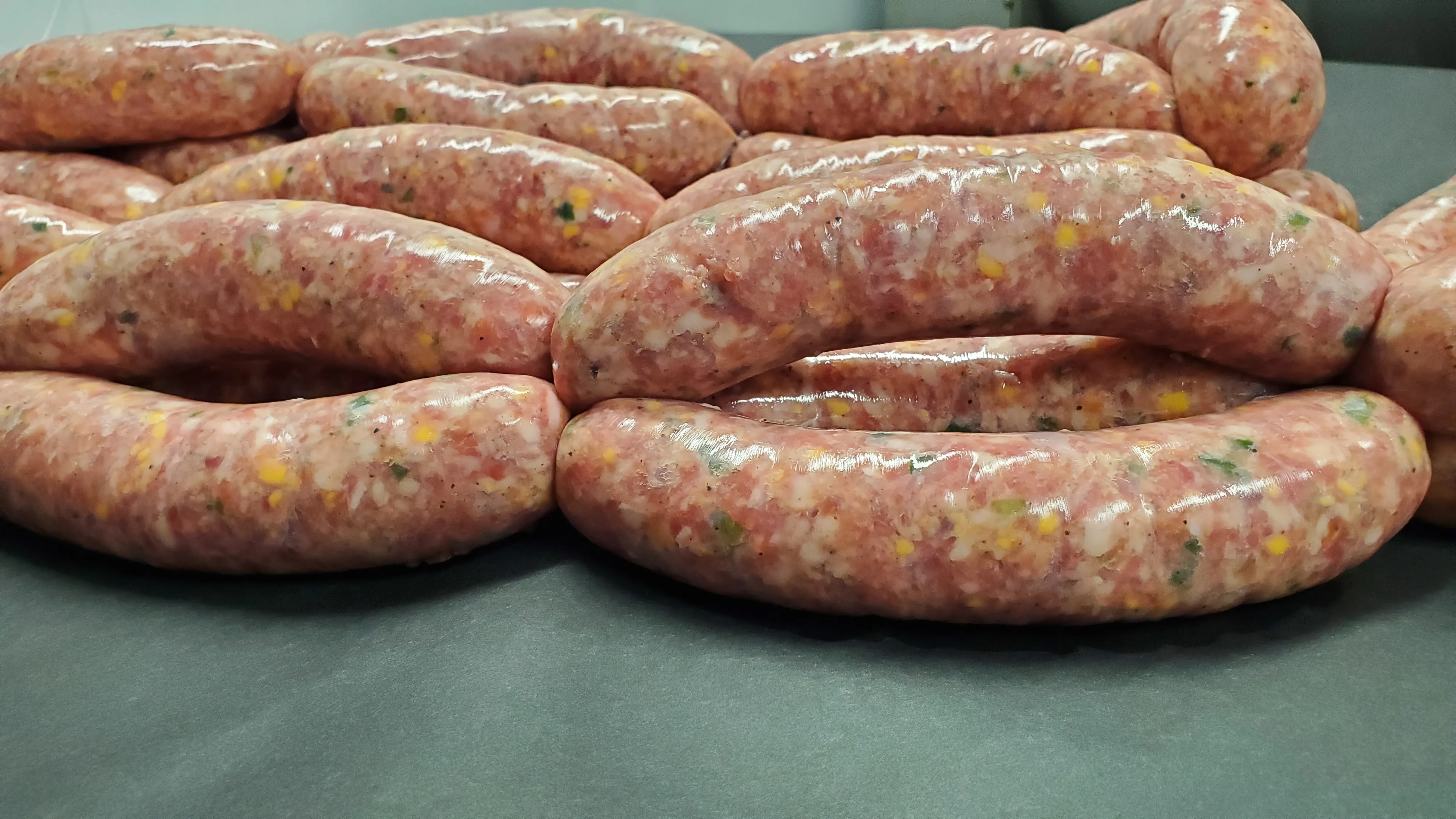 Fresh House Made Sausages — Alberta raised, cut fresh at Harry's Natural Meats