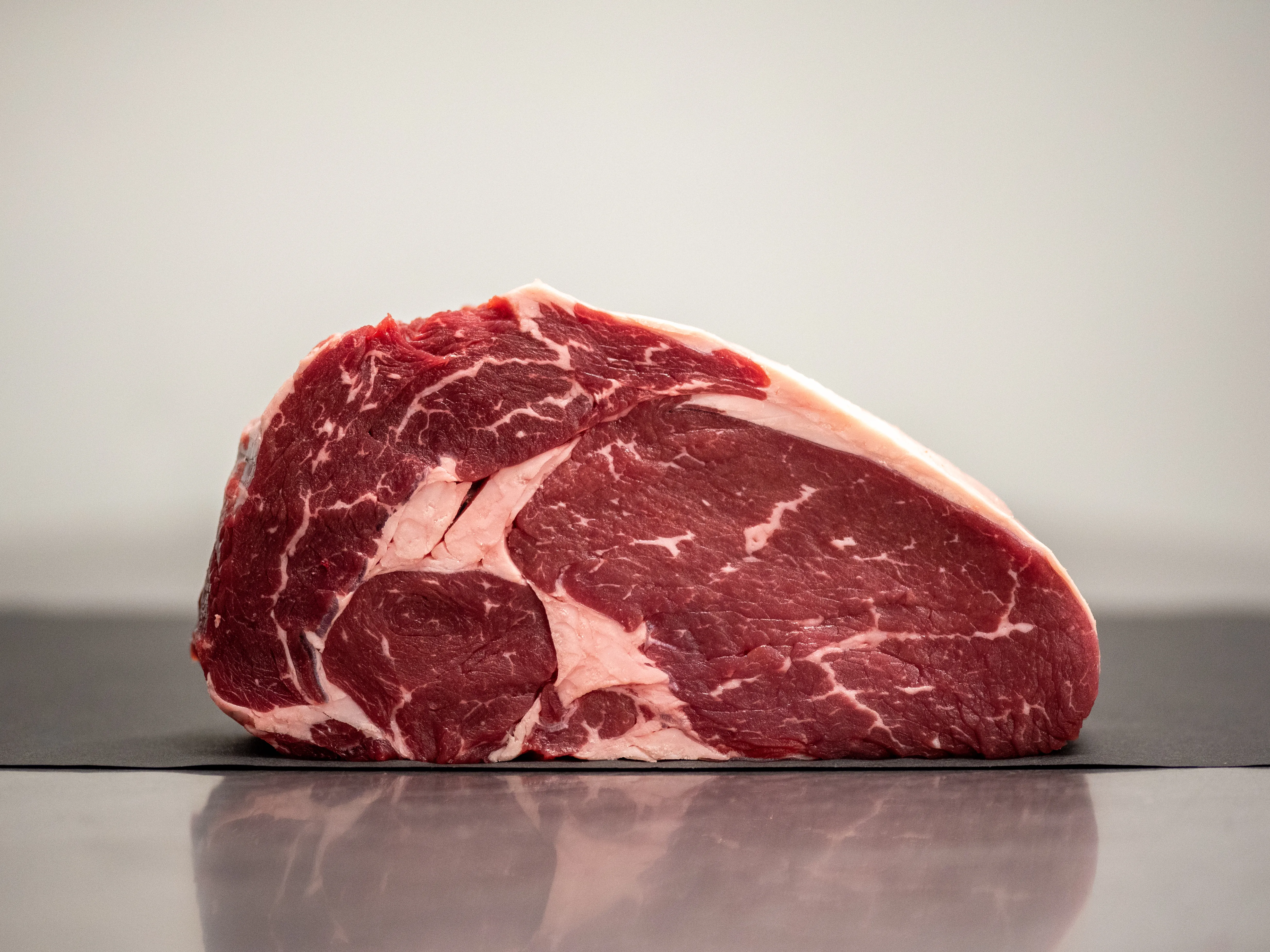 Ribeye Steak — Alberta raised, cut fresh at Harry's Natural Meats