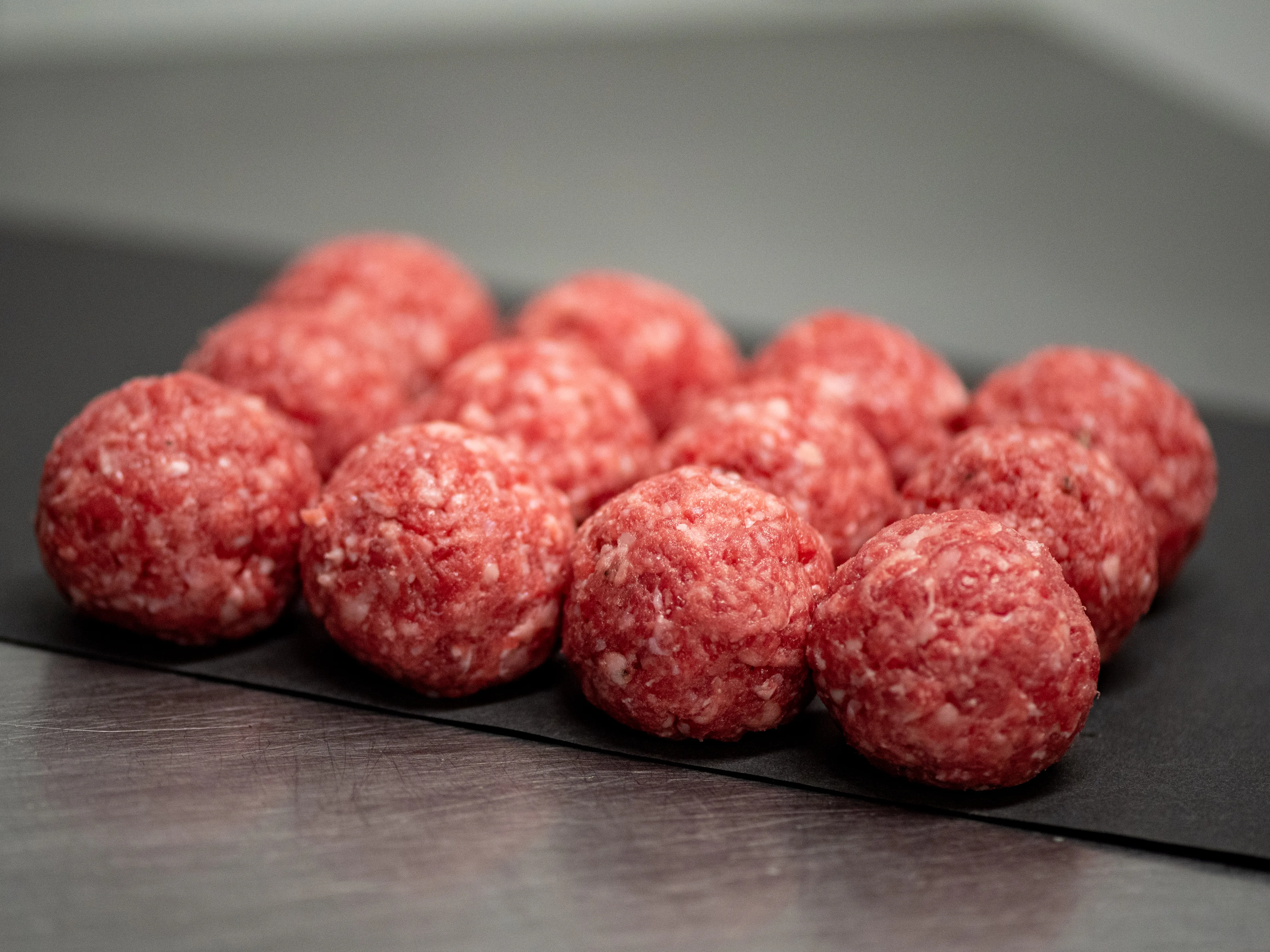 Seasoned Meatballs — Alberta raised, cut fresh at Harry's Natural Meats